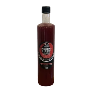 Domač jagodni sirup, 0.75L | Kmetija Pavlovič